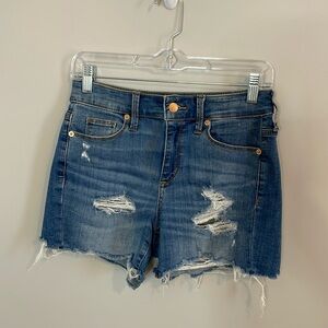 Universal Thread Distressed Denim Shorts